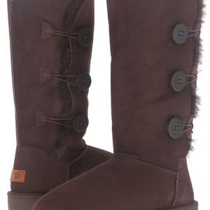 UGGS Chocolate brown Triplet Bailey Tall boots